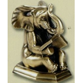 Reading Elephant Book End (4-5/8"x6-1/2")